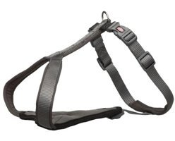 Trixie Premium Ayarlanabilir Göğüs Köpek Tasması 2 x 55 - 70 cm Gri