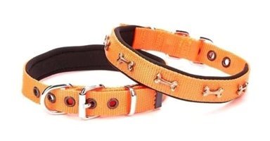 Doggie Comfort Ayarlanabilir Boyun Köpek Tasması S Turuncu