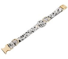 Doggo Airtag Ayarlanabilir Boyun Köpek Tasması 50 cm Leopar