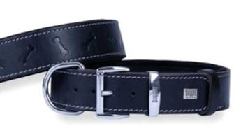 Doggie Konfor Ayarlanabilir Boyun Köpek Tasması 4 x 57 - 65 cm Siyah
