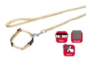 Karlie Ayarlanabilir Köpek Tasması 10 - 35 cm Kahverengi