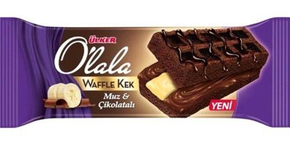 Ülker Olala Waffle Çikolatalı-Muzlu Kek 70 gr