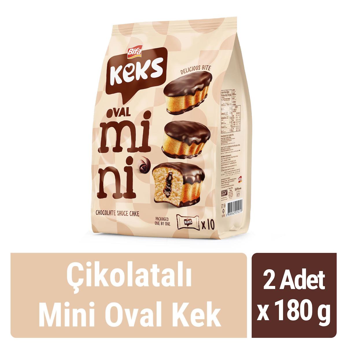 Bifa Mini Oval Çikolatalı Kek 2x180 gr
