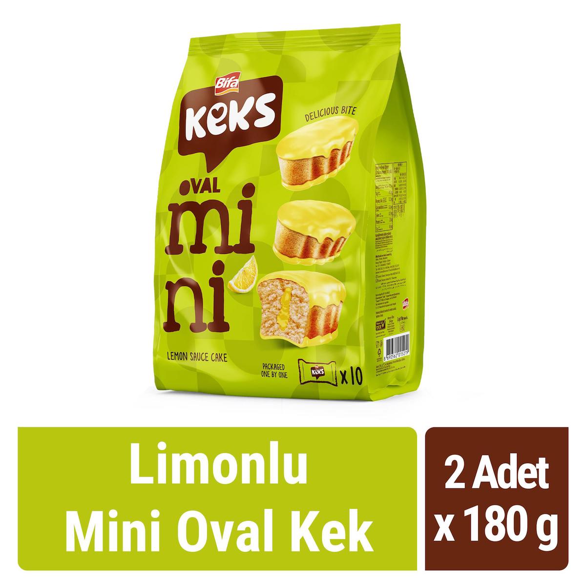 Bifa Mini Oval Limonlu Kek 2x180 gr