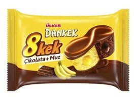 Ülker Dankek 8 Çikolatalı-Muzlu Kek 4x55 gr