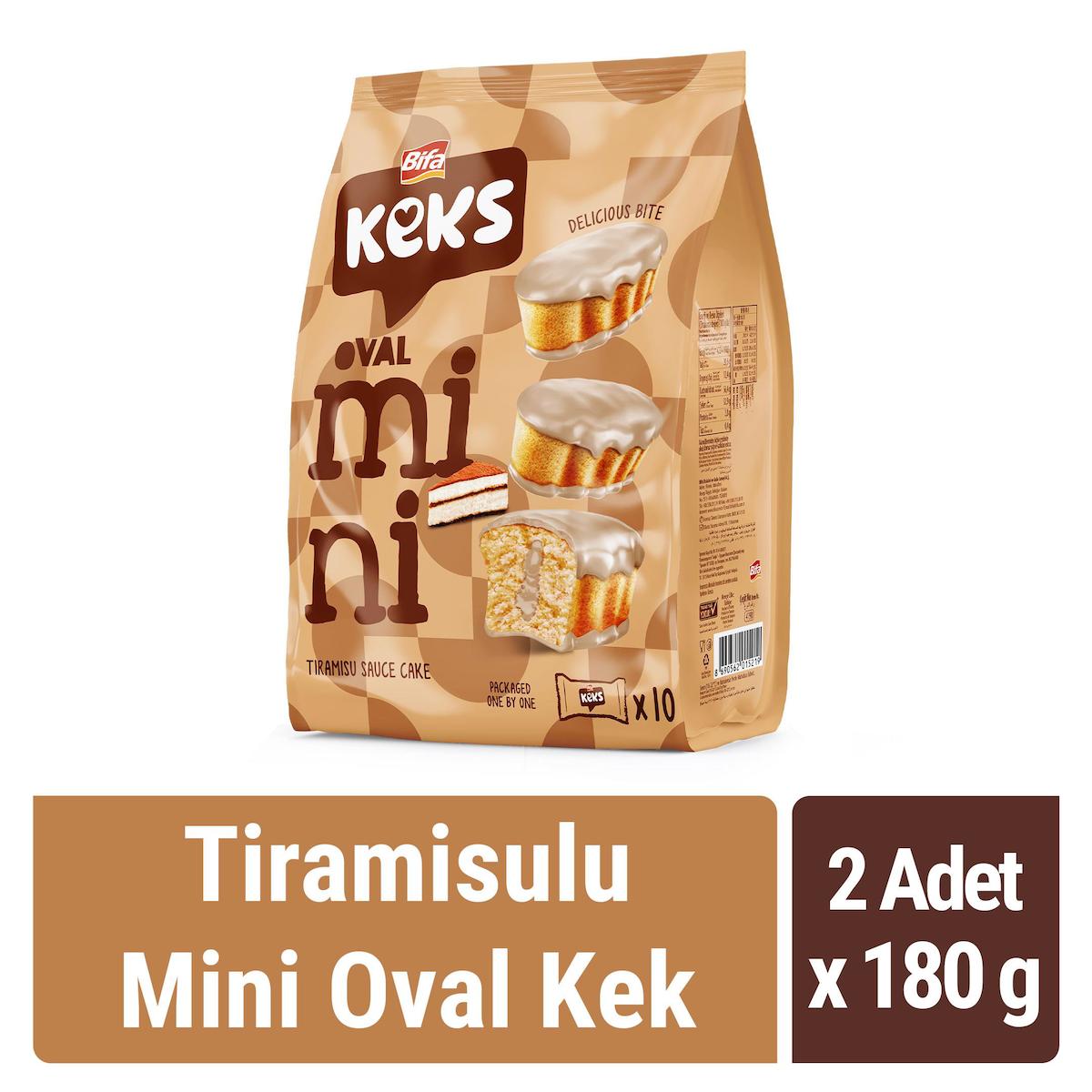 Bifa Mini Oval Tiramisulu Kek 2x180 gr