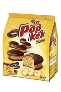 Eti Popkek Mini Çikolatalı-Muzlu Kek 24x180 gr