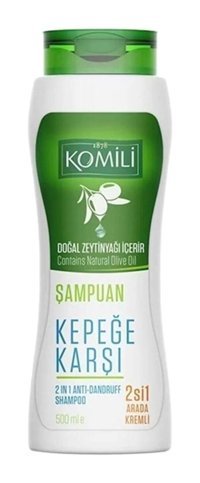 Komili 2'si1 Arada Kremli Kepek Karşıtı Şampuan 500 ml