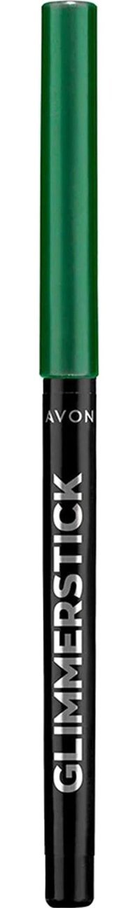 Avon Glimmersticks Savage Jade Asansörlü Parlak Simli Akmayan Yeşil Göz Kalemi