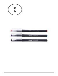 Scrikss Speed 3 Renkli 0.7 mm Çok Renkli 40'lı Tükenmez Kalem Seti