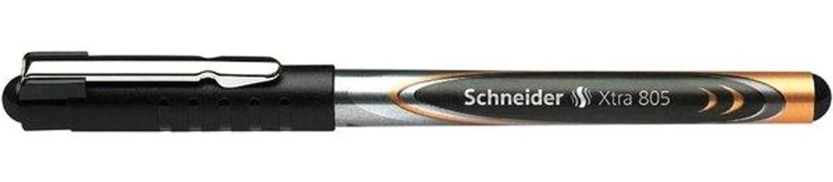 Schneider 805 Xtra 0.5 mm İğne Uçlu Siyah Tükenmez Kalem