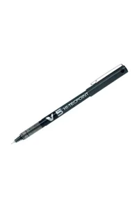 Pilot Roller V5 0.5 mm İğne Uçlu Siyah Tükenmez Kalem