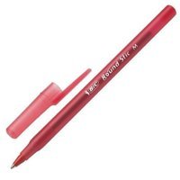 Bic Round Stic 1.0 mm Kırmızı 60'lı Tükenmez Kalem