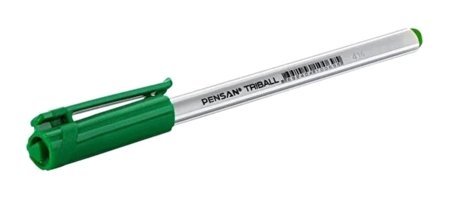 Pensan Triball 1.0 mm İğne Uçlu Yeşil 12'li Tükenmez Kalem