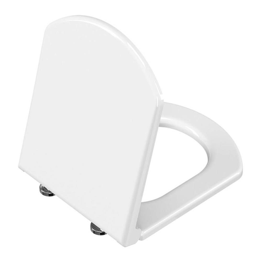 Vitra Valarte Üstten Sıkmalı Yavaş Kapanan Beyaz Kare Klozet Kapağı