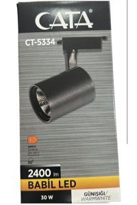 Cata Ct-5334 Tekli Metal Led Aplik Siyah