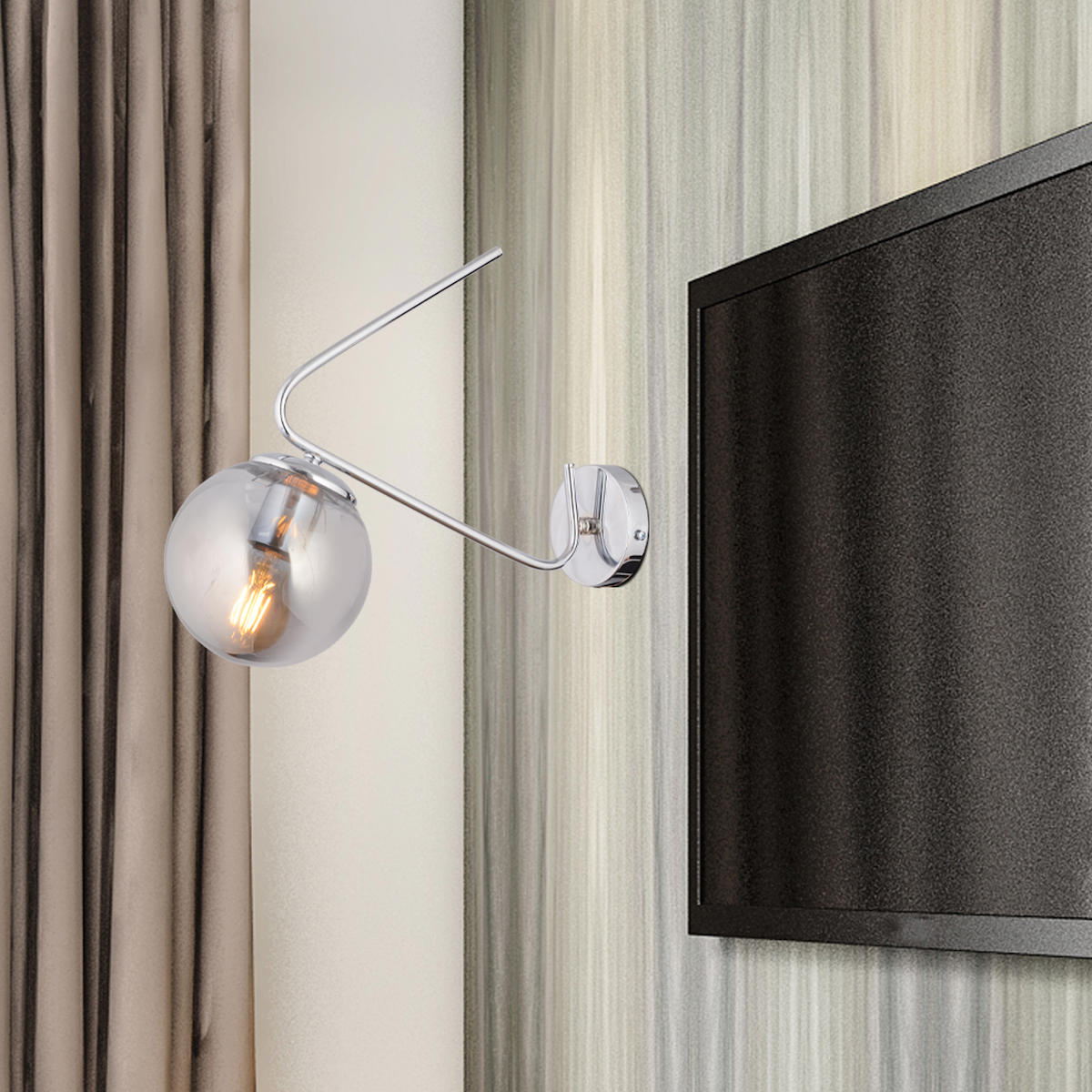 Apliqa Mildred Tekli Metal Led Aplik