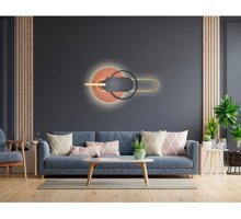 Özcan Aydınlatma 157-K Tekli Metal Led Aplik Çok Renkli