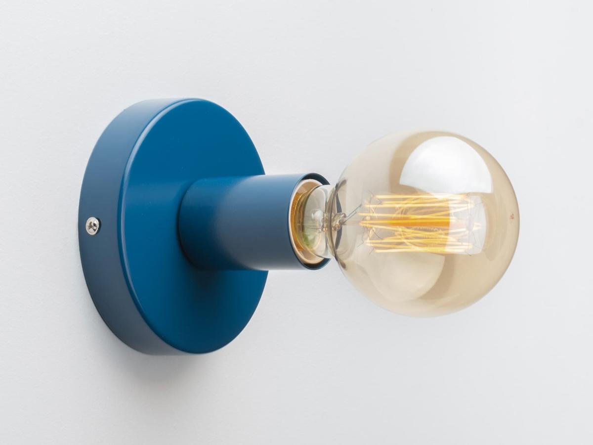 Riolight Mafsallı Tekli Metal Aplik Mavi