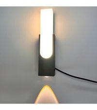 Cata Ct-7067 Tekli Plastik Led Aplik Siyah