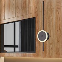 Apliqa Savio Tekli Metal Led Aplik Siyah
