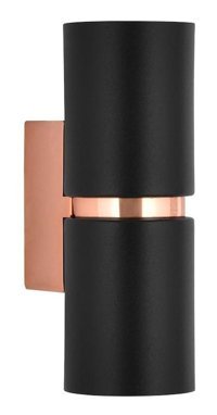 Modesco 16420-02-50 2'li Metal Aplik Siyah