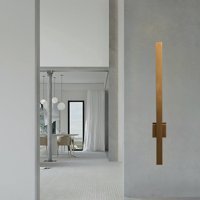 Voxlamp Lighting Flat Tekli Alüminyum Led Aplik Altın