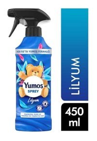 Yumoş Lilyum Kokulu Sprey Çamaşır Parfümü 24x450 ml