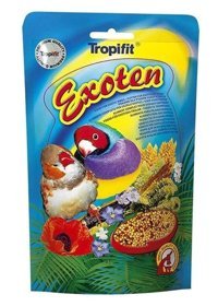 Tropifit Exoten Exotich Finch Kabuklu Kuruyemişli-Meyveli Yetişkin Kuş Yemi 700 gr