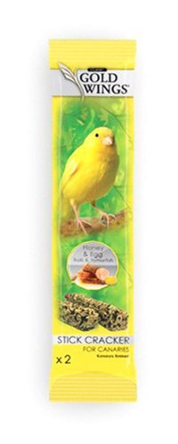 Gold Wings Classic Kanarya Krakeri Kabuklu Ballı-Yumurtalı Vitaminli Yavru-Yetişkin Kuş Yemi