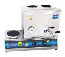 Mizan 30P 30 lt Çelik Elektrikli Semaver Gri