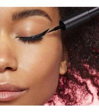 Dermasuction Lüks Diamond Model Suya Dayanıklı Mat Siyah İnce Uçlu Keçe Kalem Eyeliner