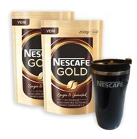 Nescafe Gold Kavanoz Granül Kahve 2x200 gr