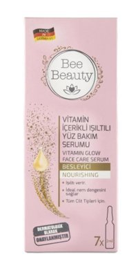 Bee Beauty Vitamin Içerikli Işıltılı Canlandırıcı Ampul Yüz Serumu 7x2 ml