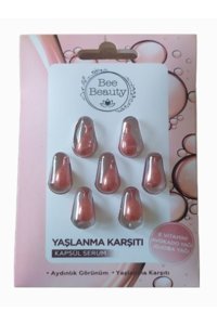 Bee Beauty Yaşlanma Karşıtı Canlandırıcı Yaşlanma Kırışıklık Karşıtı Kapsül Yüz Serumu 7x3 ml