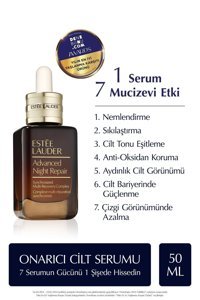 Estée Lauder Advanced Night Repair Yüz Dolgunlaştıran Canlandırıcı Yaşlanma Kırışıklık Karşıtı Jel Yüz Serumu 50 ml