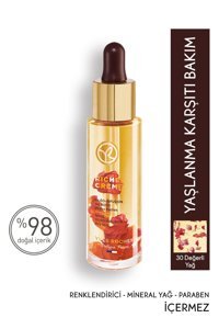 Yves Rocher Riche Crème Oleo Yüz Dolgunlaştıran Canlandırıcı Yaşlanma Kırışıklık Karşıtı Jel Yüz Serumu 30 ml