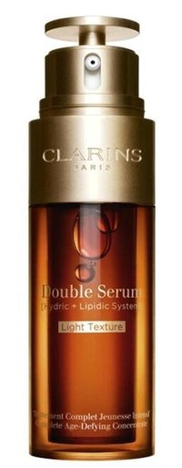 Clarins Double Serum Light Texture Yüz Dolgunlaştıran Canlandırıcı Yaşlanma Kırışıklık Karşıtı Jel Yüz Serumu 50 ml