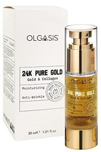 Olgasis 24K Gold Glow Anti-Wrinkle Collagen Canlandırıcı Yaşlanma Kırışıklık Karşıtı Jel Yüz Serumu 30 ml