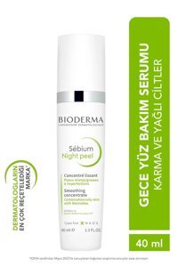 Bioderma Sébium Night Peel Canlandırıcı Jel Yüz Serumu 40 ml