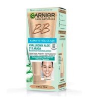 Garnier Karma ve Yağlı Ciltler İçin Su Bazlı Sivilce Yapmayan BB Krem Orta Ton
