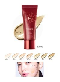 Missha M Perfect Cover Tüm Cilt Tipleri İçin Sivilce Yapmayan BB Krem Koyu Ton