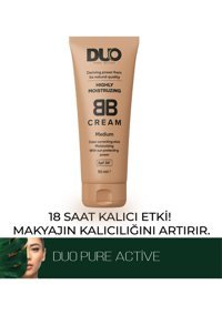 Duo Pure Active Tüm Cilt Tipleri İçin Sivilce Yapmayan BB Krem Orta Ton