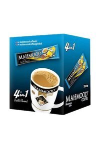 Mahmood Coffee 4'ü 1 Arada Vanilyalı 18 gr 24 Adet Granül Kahve Hazır Kahve