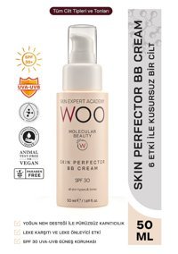Woo Skin Expert Academy Cilt Tonu Eşitleyici Tüm Cilt Tipleri İçin Sivilce Yapmayan BB Krem Açık - Orta - Koyu Ton