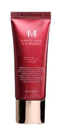 Missha Perfect Cover Tüm Cilt Tipleri İçin Sivilce Yapmayan BB Krem Açık Ton