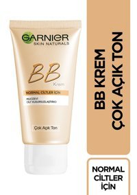 Garnier 5'i 1 Arada Normal Ciltler İçin Su Bazlı Sivilce Yapmayan BB Krem Açık Ton