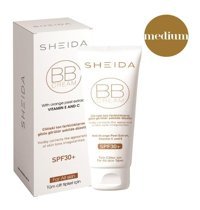 Sheida Tüm Cilt Tipleri İçin Su Bazlı Sivilce Yapmayan BB Krem Orta Ton