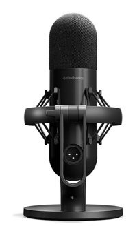 Steelseries Alias Pro Condenser Kablolu Yayıncı USB Oyuncu Masaüstü Mikrofonu Siyah