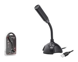 Hadron HDX2751 Type A Kablolu USB Masaüstü Mikrofonu Siyah
